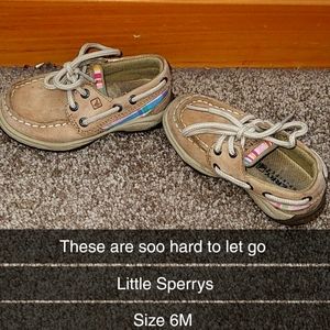 Baby Sperry shoes